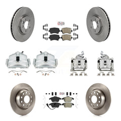 Transit Auto KC8-101874N Disc Brake Kit for 2012 Volkswagen CC - Front and Rear product image