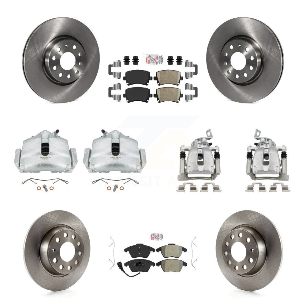 Transit Auto KC8-101883N Disc Brake Kit for 2008 Volkswagen Passat - Front and Rear product image
