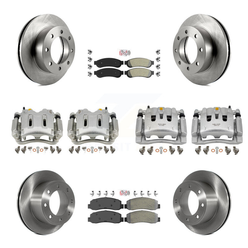 Transit Auto KC8-101895N Disc Brake Kit for 2008-2009 Ford F-250 Super Duty - Front and Rear product image
