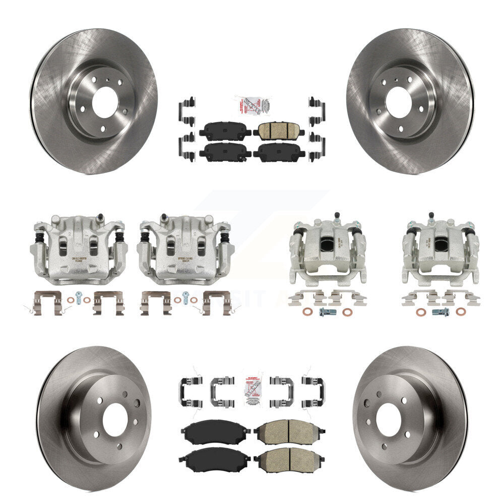 Transit Auto KC8-101901N Disc Brake Kit for 2008-2012 INFINITI EX35 - Front and Rear product image
