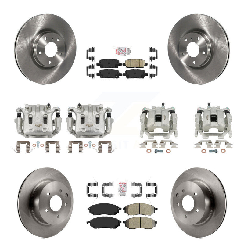 Transit Auto KC8-101901N Disc Brake Kit for 2008-2012 INFINITI EX35 - Front and Rear product image