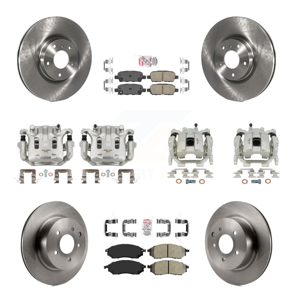 Transit Auto KC8-101910N Disc Brake Kit for 2008-2009 INFINITI EX35 - Front and Rear product image