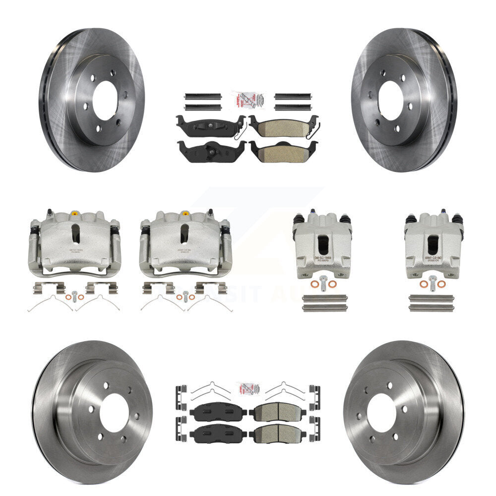 Transit Auto KC8-101919N Disc Brake Kit for 2004-2008 Lincoln Mark LT, Ford F-150 - Front and Rear product image