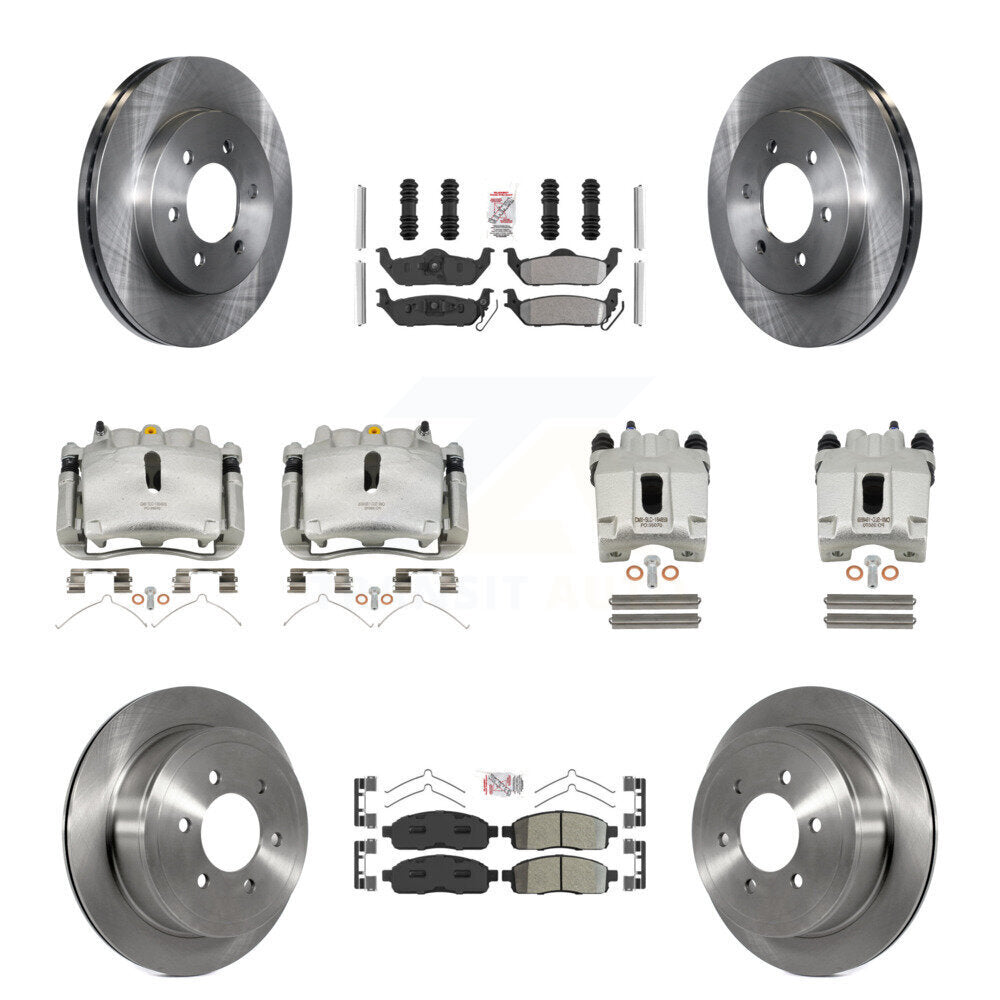 Transit Auto KC8-101921N Disc Brake Kit for 2004-2008 Lincoln Mark LT, Ford F-150 - Front and Rear product image
