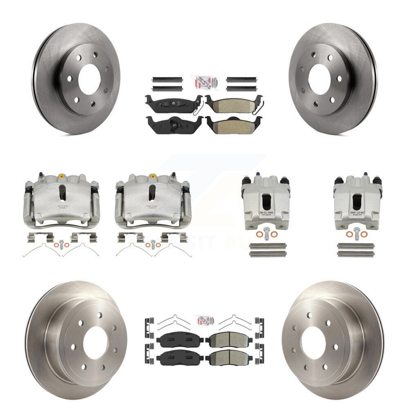 Transit Auto KC8-101923N Disc Brake Kit for 2004-2008 Lincoln Mark LT, Ford F-150 - Front and Rear product image
