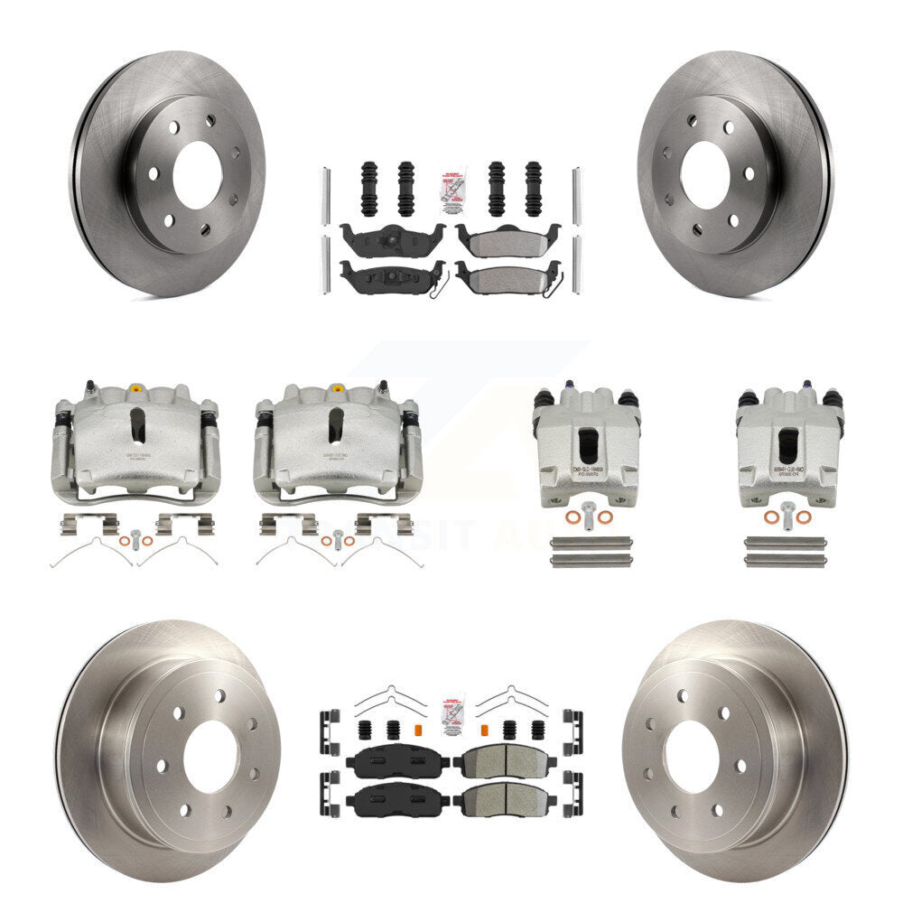 Transit Auto KC8-101924N Disc Brake Kit for 2004-2008 Lincoln Mark LT, Ford F-150 - Front and Rear product image