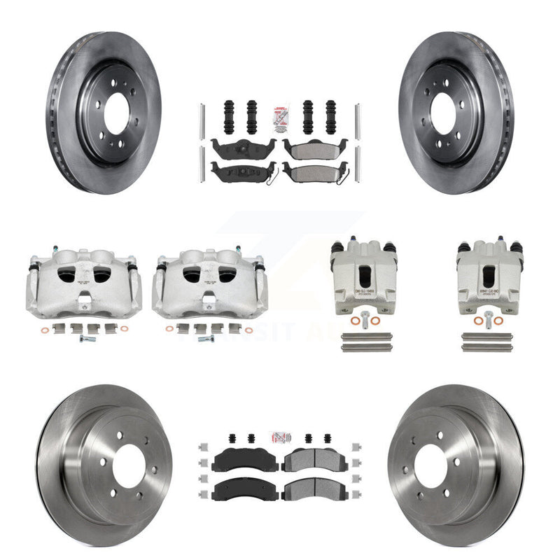Transit Auto KC8-101949N Disc Brake Kit for 2010-2011 Ford F-150 - Front and Rear product image