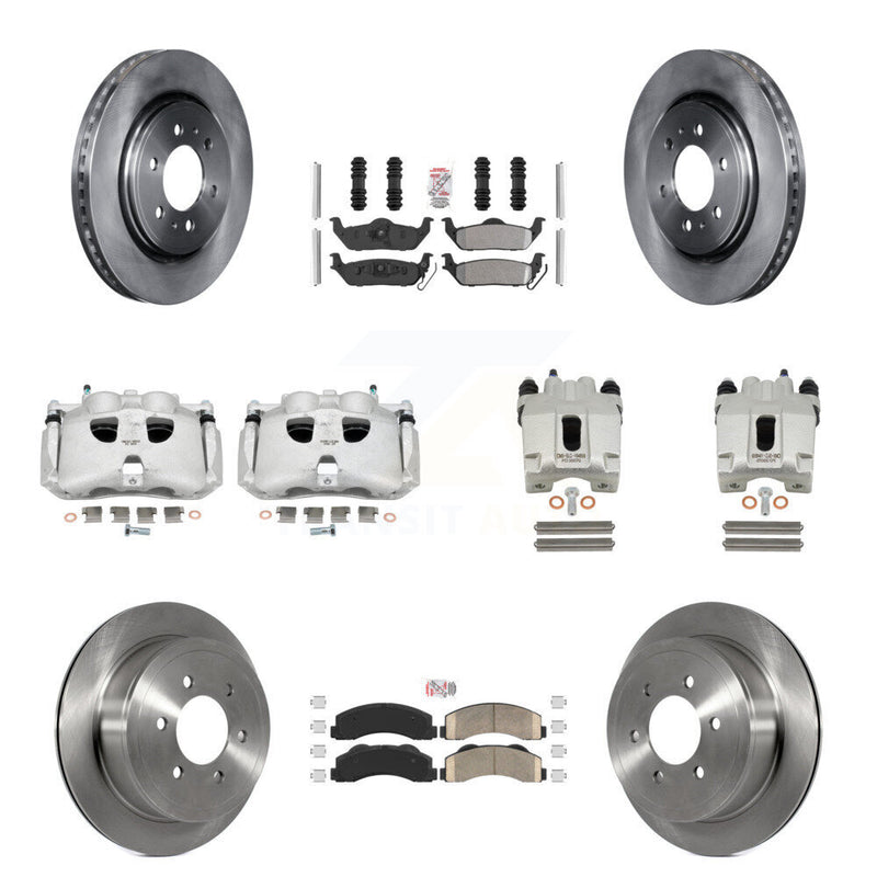 Transit Auto KC8-101950N Disc Brake Kit for 2010-2011 Ford F-150 - Front and Rear product image