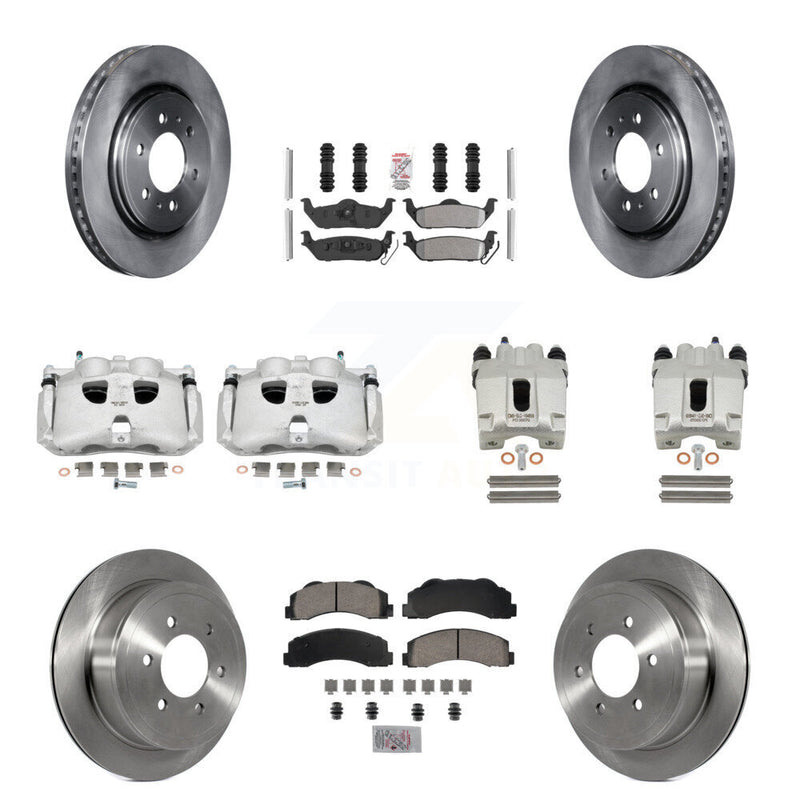 Transit Auto KC8-101951N Disc Brake Kit for 2010-2011 Ford F-150 - Front and Rear product image