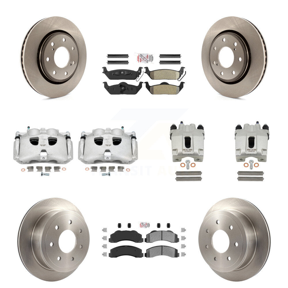 Transit Auto KC8-101952N Disc Brake Kit for 2010-2011 Ford F-150 - Front and Rear product image