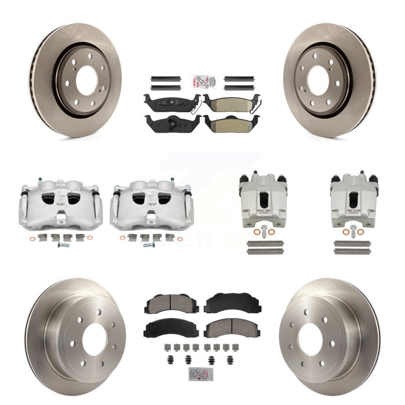Transit Auto KC8-101954N Disc Brake Kit for 2010-2011 Ford F-150 - Front and Rear product image