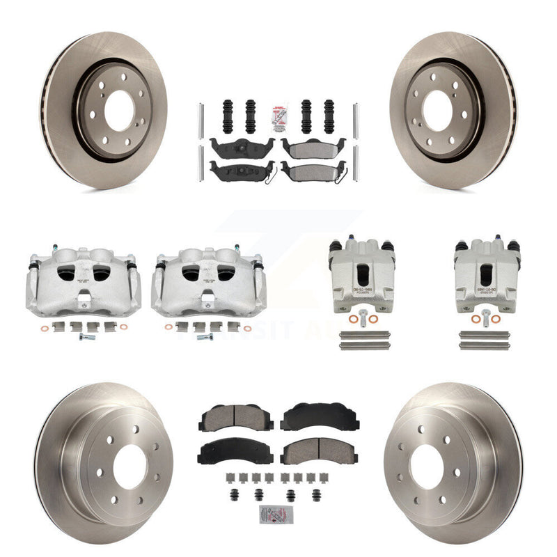 Transit Auto KC8-101957N Disc Brake Kit for 2010-2011 Ford F-150 - Front and Rear product image