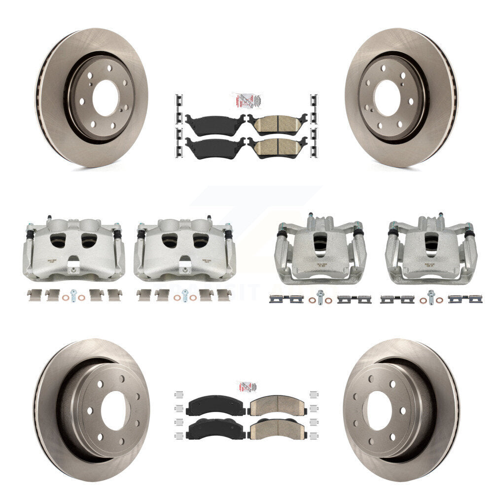 Transit Auto KC8-101968N Disc Brake Kit for 2012-2014 Ford F-150 - Front and Rear product image