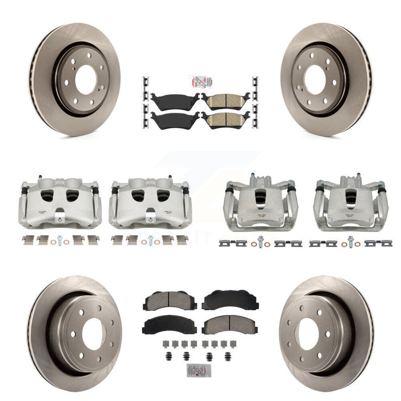 Transit Auto KC8-101969N Disc Brake Kit for 2012-2014 Ford F-150 - Front and Rear product image