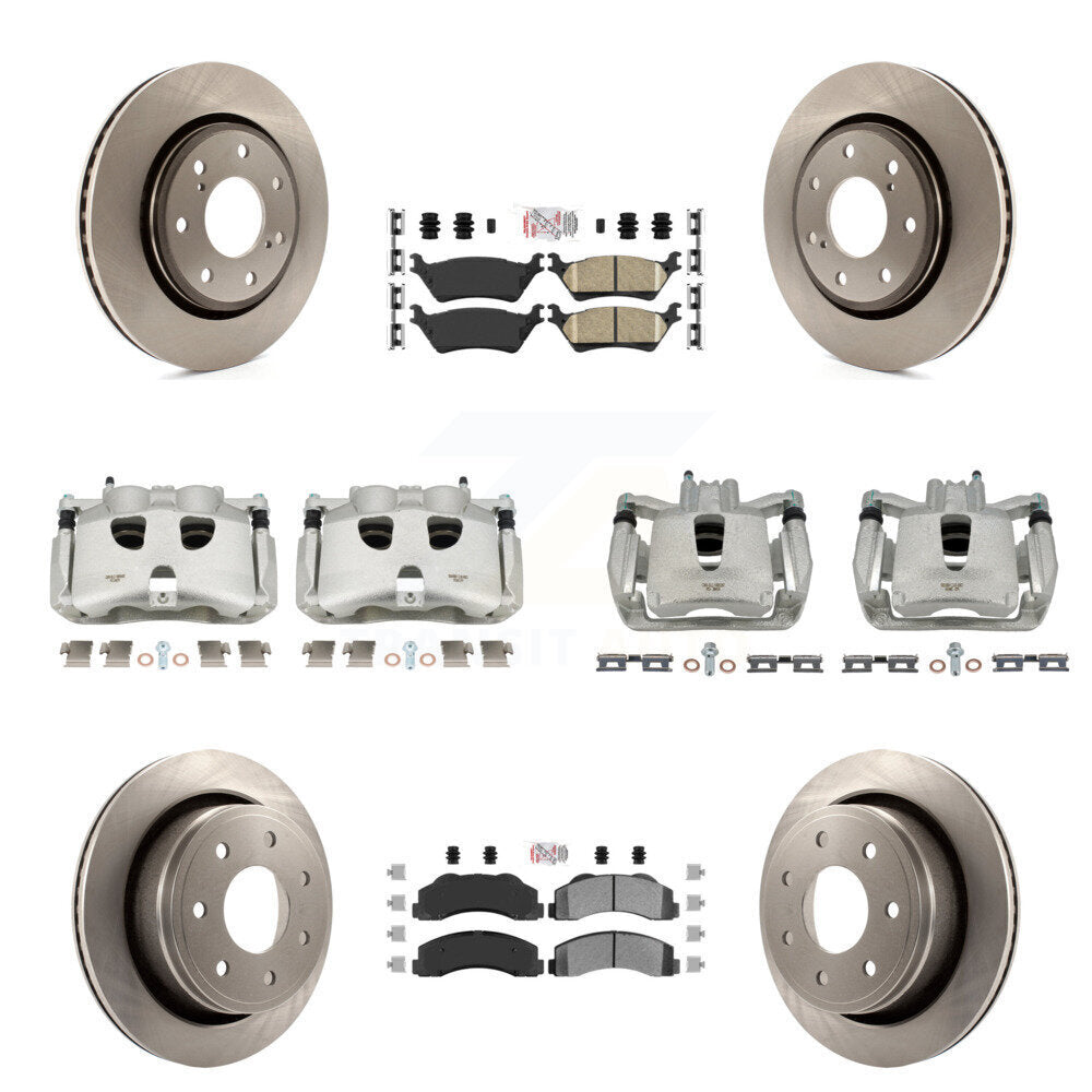 Transit Auto KC8-101970N Disc Brake Kit for 2012-2014 Ford F-150 - Front and Rear product image