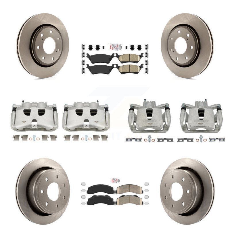 Transit Auto KC8-101971N Disc Brake Kit for 2012-2014 Ford F-150 - Front and Rear product image