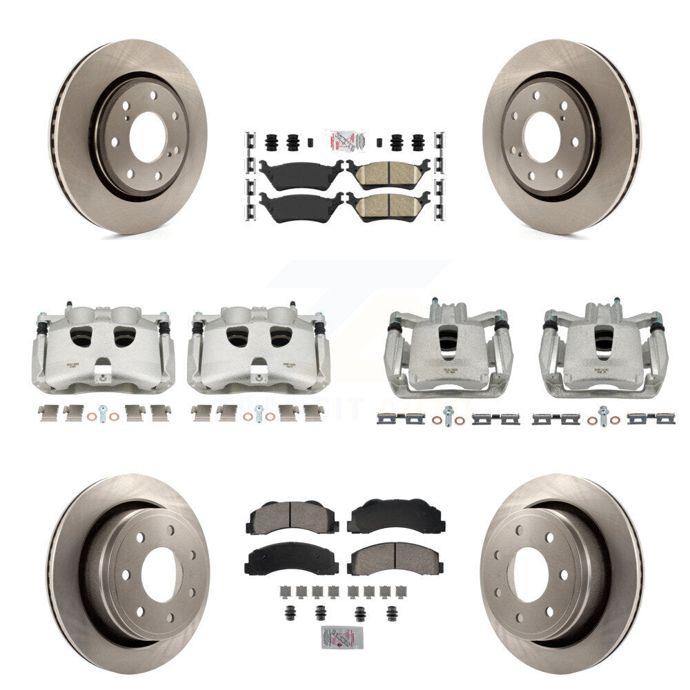 Transit Auto KC8-101972N Disc Brake Kit for 2012-2014 Ford F-150 - Front and Rear product image