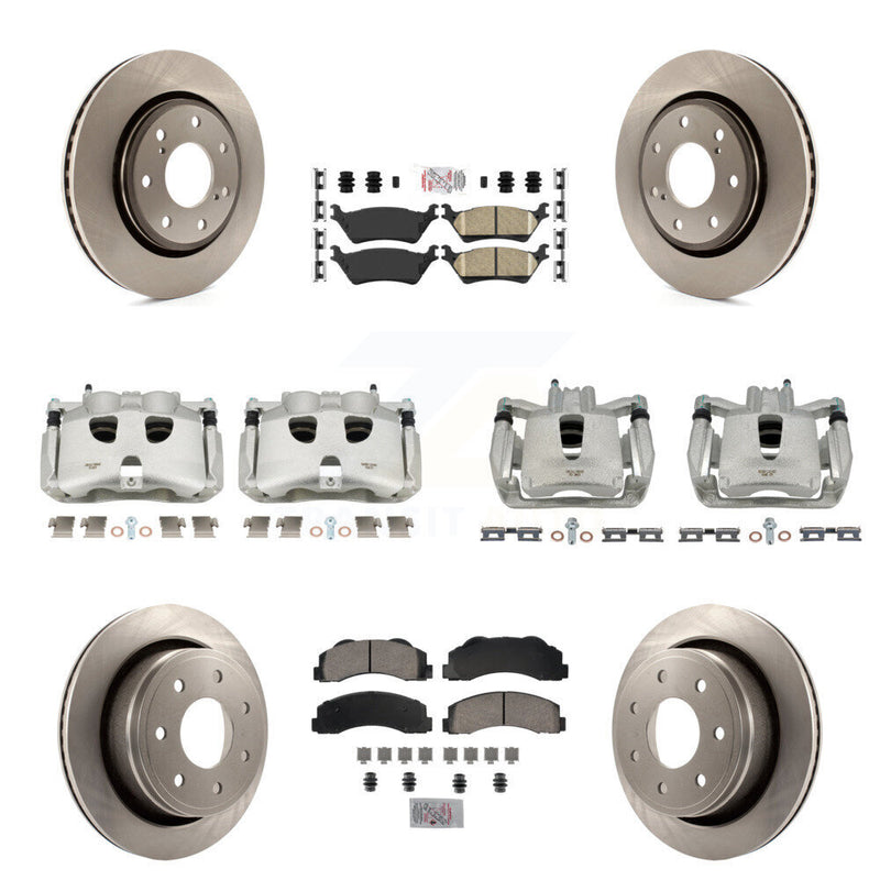 Transit Auto KC8-101972N Disc Brake Kit for 2012-2014 Ford F-150 - Front and Rear product image