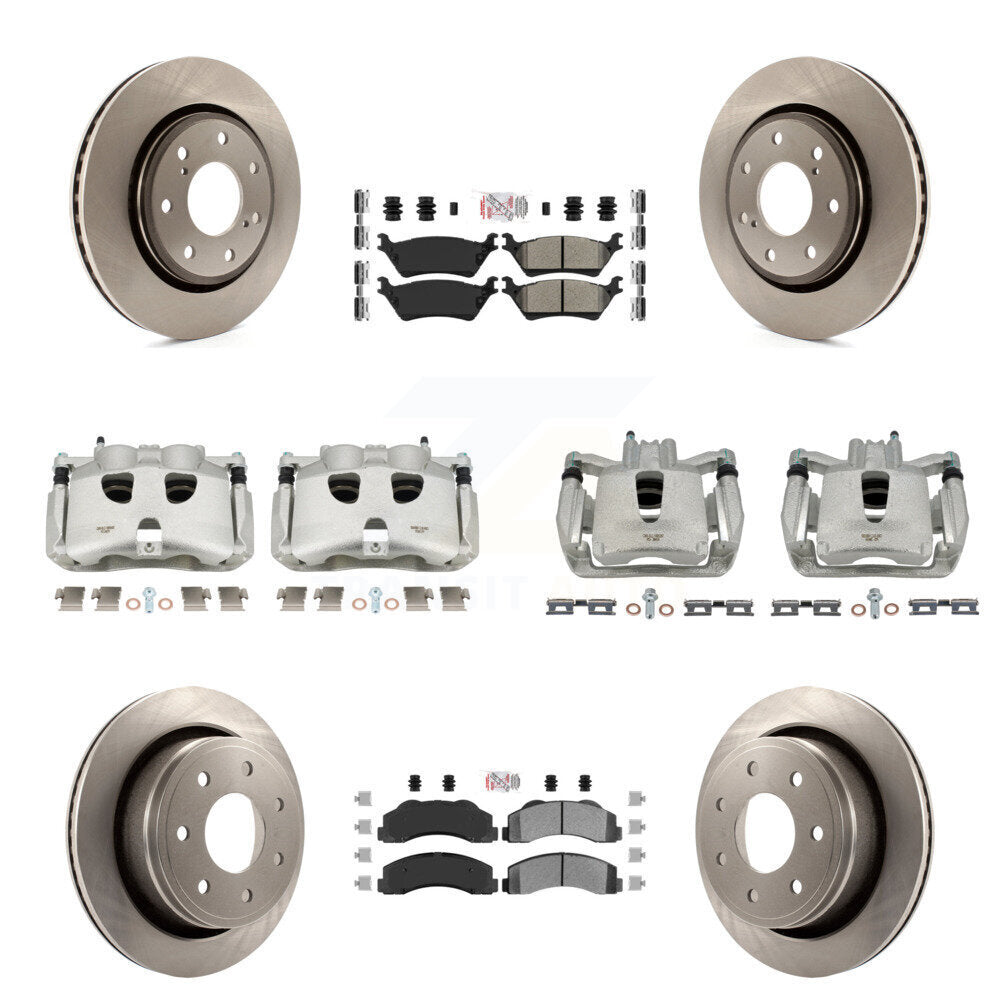Transit Auto KC8-101973N Disc Brake Kit for 2012-2014 Ford F-150 - Front and Rear product image