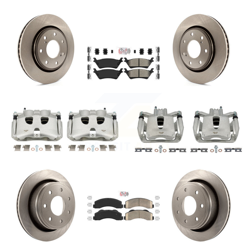 Transit Auto KC8-101974N Disc Brake Kit for 2012-2014 Ford F-150 - Front and Rear product image