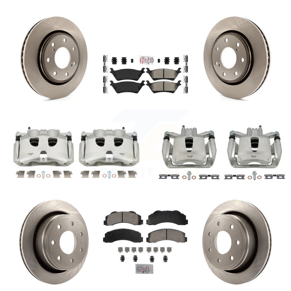 Transit Auto KC8-101975N Disc Brake Kit for 2012-2014 Ford F-150 - Front and Rear product image