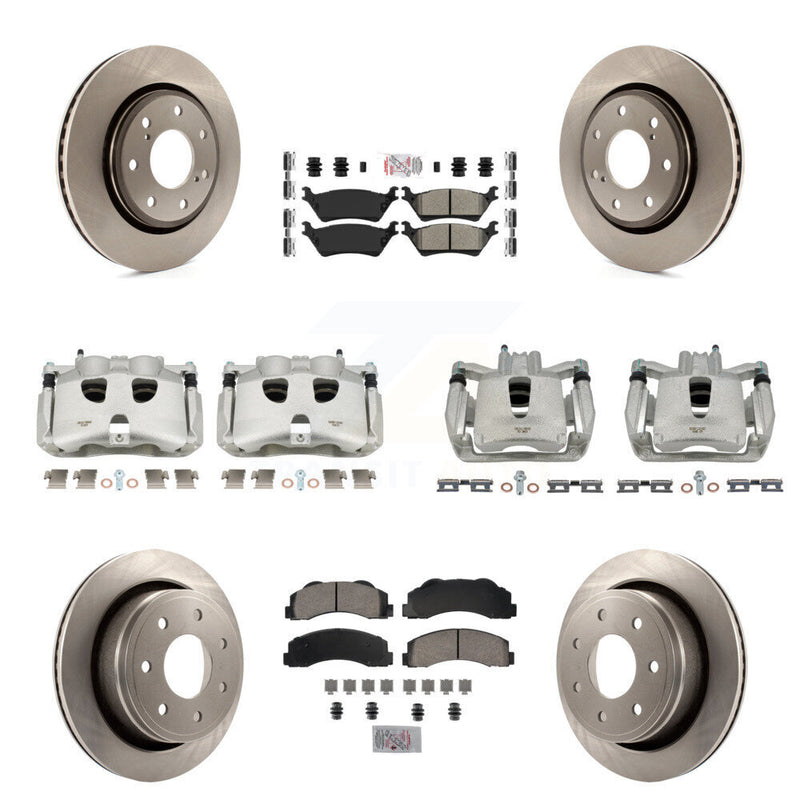 Transit Auto KC8-101975N Disc Brake Kit for 2012-2014 Ford F-150 - Front and Rear product image