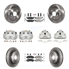 Transit Auto KC8-101980N Disc Brake Kit for 2009-2022 Ram 1500 Classic, Ram 1500, Dodge Ram 1500 - Front and Rear product image