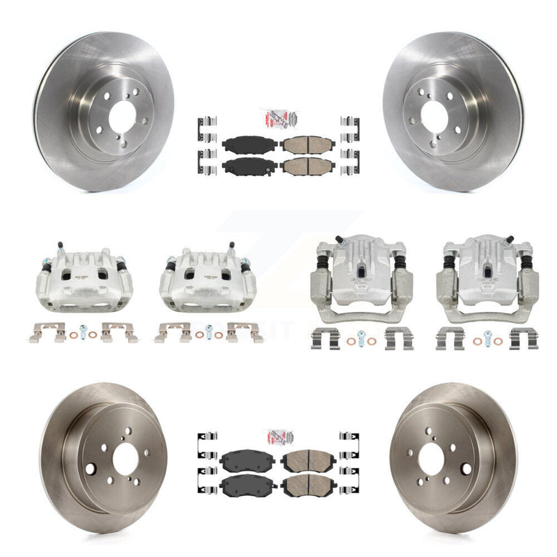 Transit Auto KC8-101993N Disc Brake Kit for 2010-2012 Subaru Legacy, Subaru Outback - Front and Rear product image