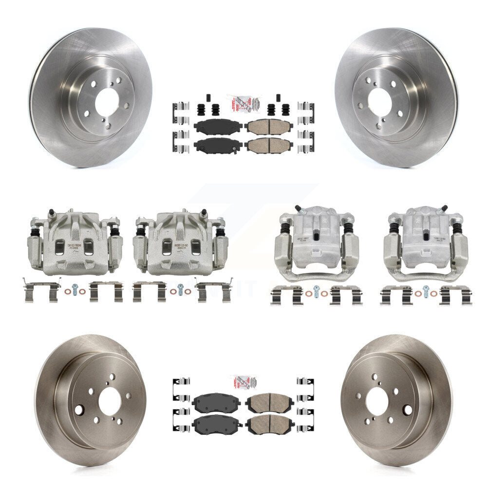 Transit Auto KC8-101995N Disc Brake Kit for 2012 Subaru Legacy - Front and Rear product image