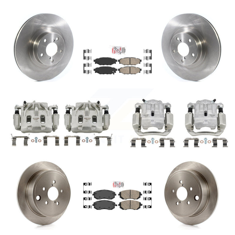Transit Auto KC8-101997N Disc Brake Kit for 2012 Subaru Legacy - Front and Rear product image