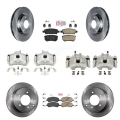 Transit Auto KC8-102007N Disc Brake Kit for 2007-2017 Chrysler 200, Dodge Caliber, Dodge Avenger & more - Front and Rear product image