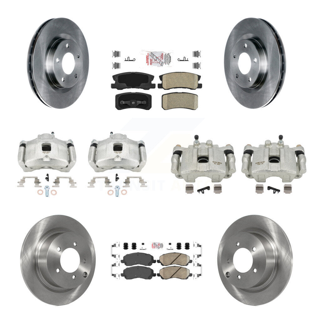 Transit Auto KC8-102008N Disc Brake Kit for 2007-2017 Chrysler 200, Dodge Avenger, Chrysler Sebring & more - Front and Rear product image