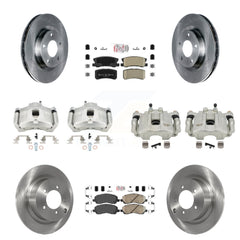 Transit Auto KC8-102010N Disc Brake Kit for 2007-2017 Chrysler 200, Dodge Avenger, Chrysler Sebring & more - Front and Rear product image