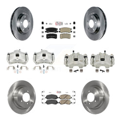 Transit Auto KC8-102011N Disc Brake Kit for 2007-2017 Chrysler 200, Dodge Avenger, Chrysler Sebring & more - Front and Rear product image