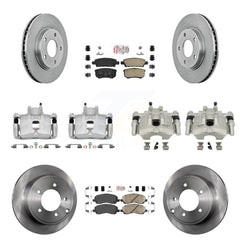 Transit Auto KC8-102012N Disc Brake Kit for 2008-2016 Mitsubishi Lancer - Front and Rear product image