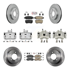 Transit Auto KC8-102014N Disc Brake Kit for 2008-2016 Mitsubishi Lancer - Front and Rear product image