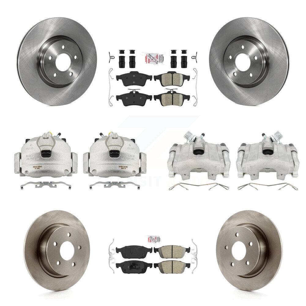 Transit Auto KC8-102024N Disc Brake Kit for 2013-2016 Ford Escape - Front and Rear product image