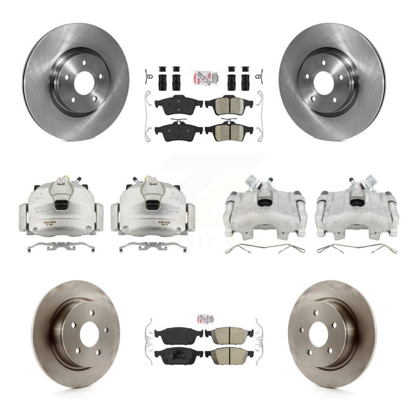 Transit Auto KC8-102024N Disc Brake Kit for 2013-2016 Ford Escape - Front and Rear product image