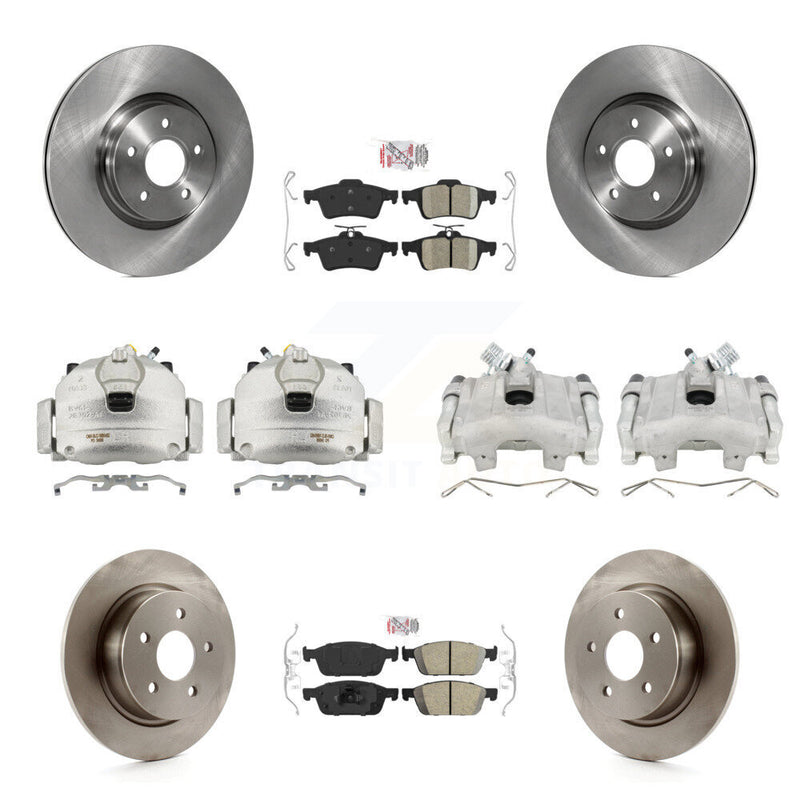 Transit Auto KC8-102026N Disc Brake Kit for 2013-2016 Ford Escape - Front and Rear product image