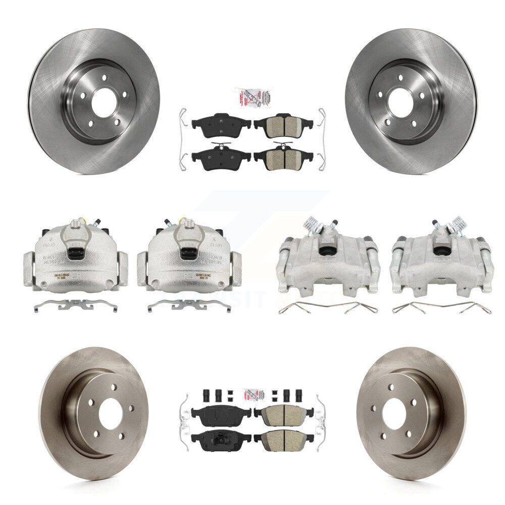 Transit Auto KC8-102027N Disc Brake Kit for 2013-2016 Ford Escape - Front and Rear product image