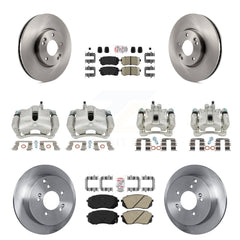 Transit Auto KC8-102043N Disc Brake Kit for 2010-2016 Kia Sportage, Hyundai Tucson - Front and Rear product image