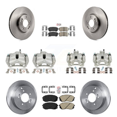 Transit Auto KC8-102044N Disc Brake Kit for 2010-2016 Kia Sportage, Hyundai Tucson - Front and Rear product image