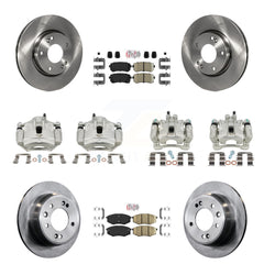 Transit Auto KC8-102045N Disc Brake Kit for 2010-2012 Kia Sportage, Hyundai Tucson - Front and Rear product image