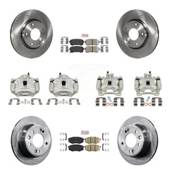 Transit Auto KC8-102046N Disc Brake Kit for 2010-2012 Kia Sportage, Hyundai Tucson - Front and Rear product image
