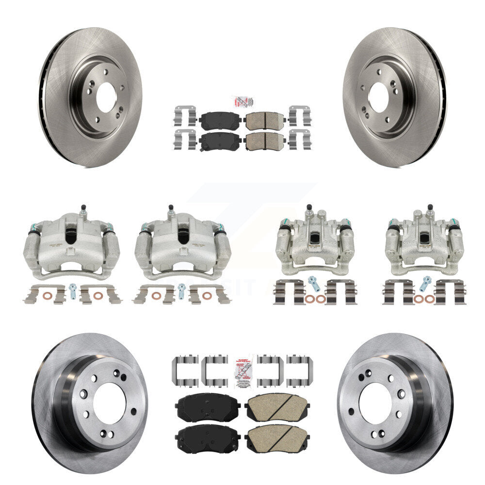 Transit Auto KC8-102050N Disc Brake Kit for 2015 Hyundai Tucson - Front and Rear product image