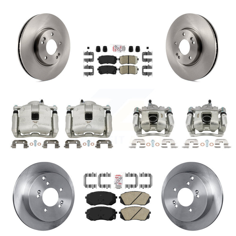 Transit Auto KC8-102055N Disc Brake Kit for 2016 Kia Sportage - Front and Rear product image