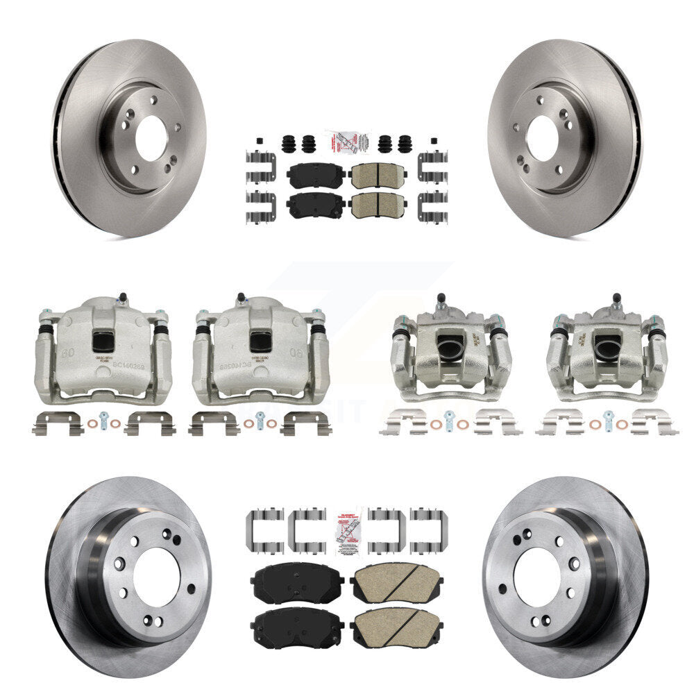 Transit Auto KC8-102063N Disc Brake Kit for 2016 Kia Sportage - Front and Rear product image