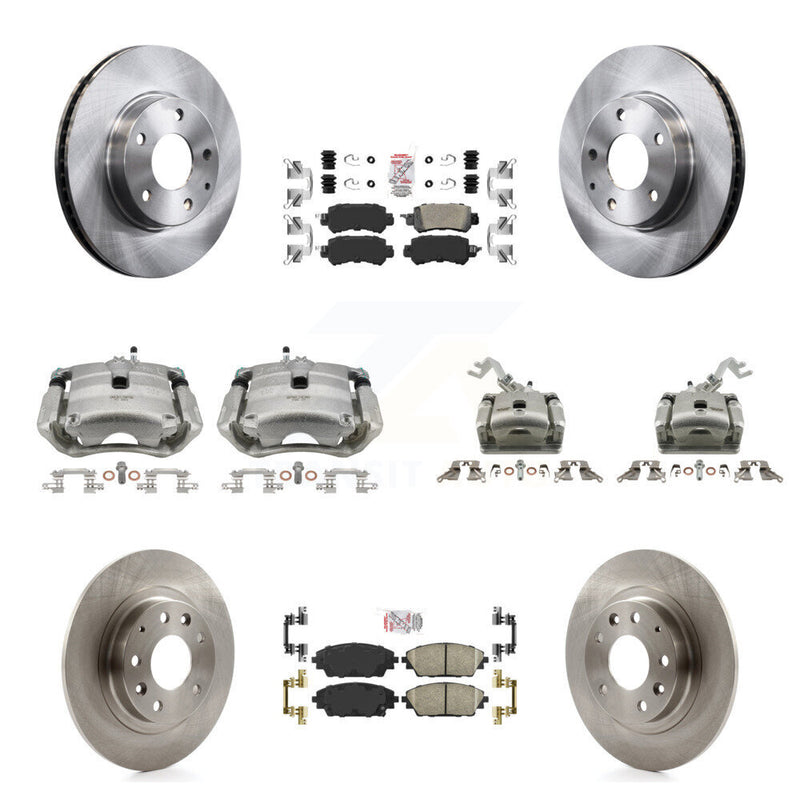 Transit Auto KC8-102067N Disc Brake Kit for 2016-2018 Mazda CX-3 - Front and Rear product image