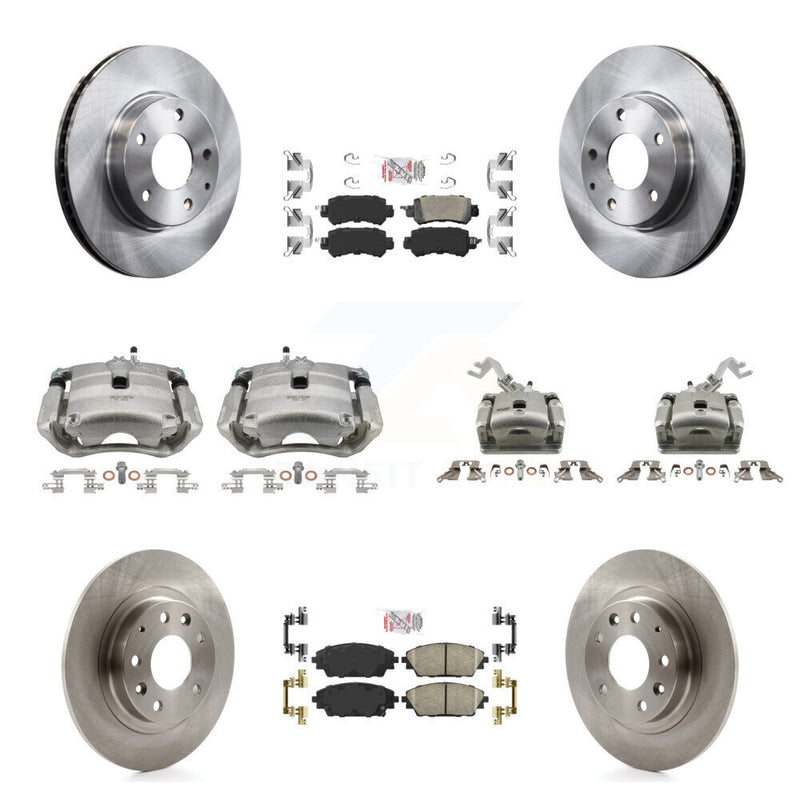 Transit Auto KC8-102068N Disc Brake Kit for 2016-2018 Mazda CX-3 - Front and Rear product image