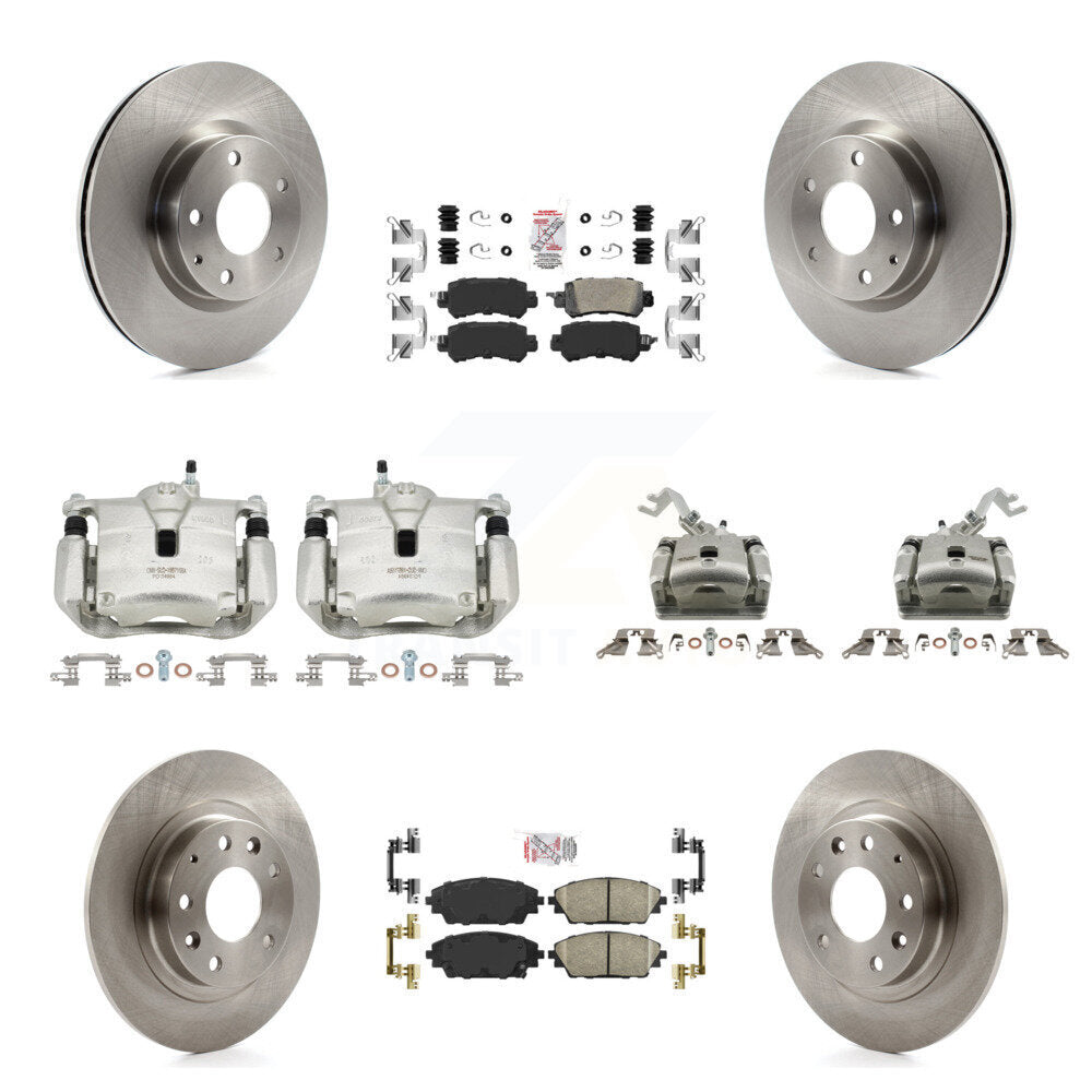 Transit Auto KC8-102069N Disc Brake Kit for 2016-2018 Mazda CX-3 - Front and Rear product image